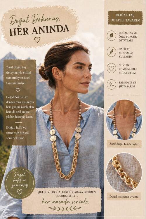 Missy Sarı VIP Kolye