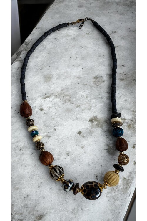 Pılen Doğal Taş Etnik Kolye