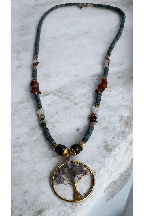 Poison VIP Doğal Taş Kolye