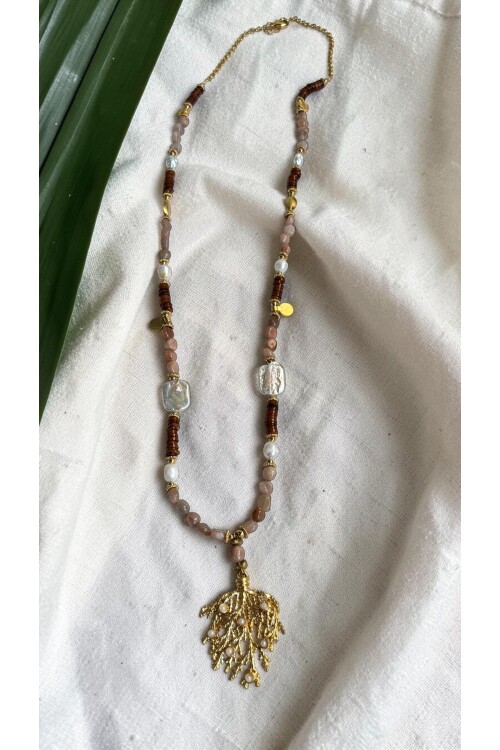 Three VIP Doğal Taş Kolye1