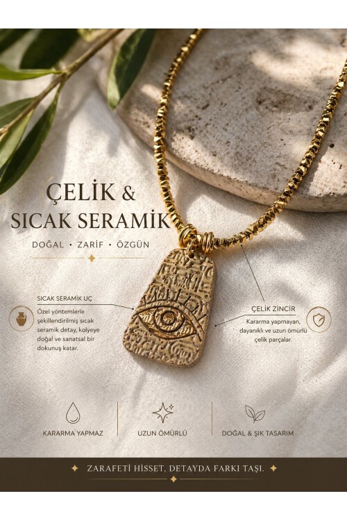 Seramik VIP Etnik Kolye