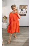 Rep İkili Takım Tencel Elbise Orange