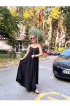 Enzo İkili Takım Tasarım Elbise Siyah
