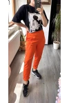 Sawin Şerit Detaylı Pantolon Orange