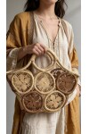Morsola %100 El Örgüsü Rafya Çanta